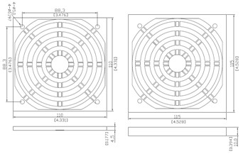 11mm dust network