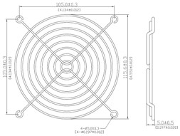  15mmTwo foot nets